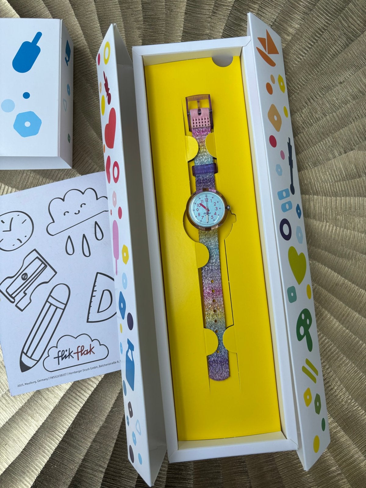 Flik Flak kinderhorloge, Sieraden, Tassen en Uiterlijk, Horloges | Kinderen, Ophalen of Verzenden, Gebruikt, Overige kleuren, Meisje