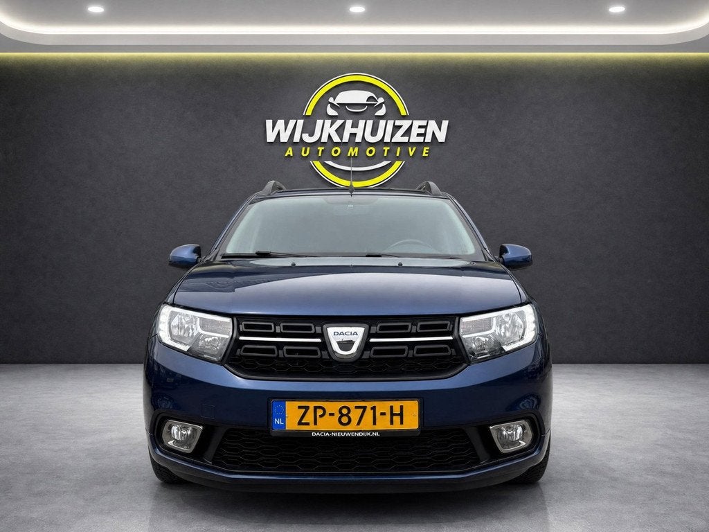 Dacia Logan MCV 0.9 TCe Ambiance met Airco ! Navigatie ! Cru, Auto's, Dacia, Voorwielaandrijving, 898 cc, Stof, Blauw