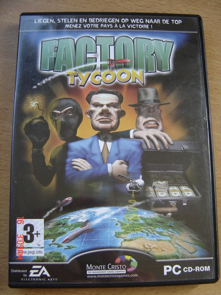 Factory Tycoon, Spelcomputers en Games, Games | Pc, 1 speler, Ophalen of Verzenden, Zo goed als nieuw, Vanaf 3 jaar