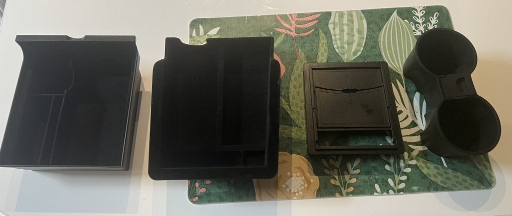 Tesla model 3 / Y bakjes(middencons. organiser) etc. Zie adv, Ophalen of Verzenden, Gebruikt