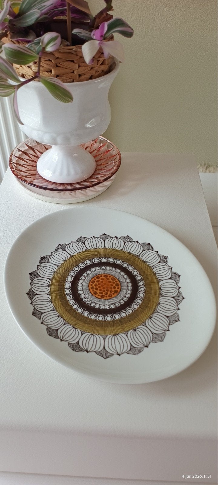 Vintage Burleigh Ironstone Schaal Ovaal - 30x25,5cm, Ophalen of Verzenden