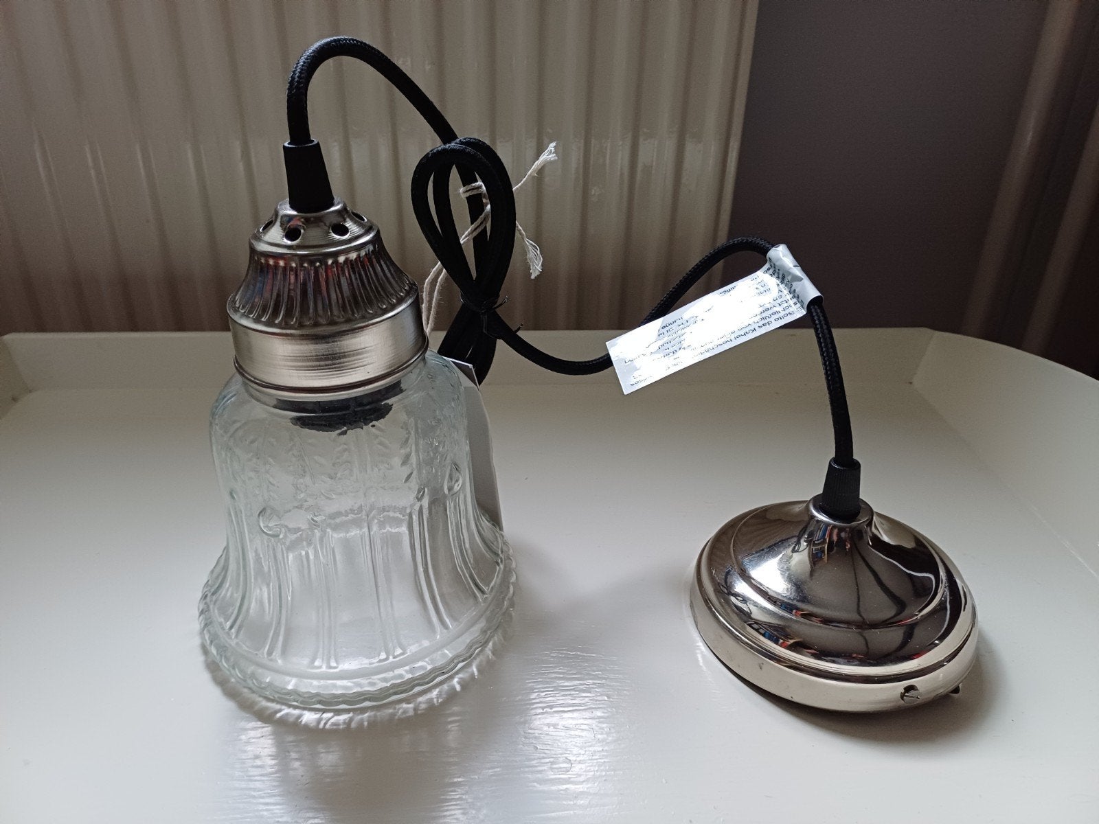 Hanglamp Nieuw, Ophalen of Verzenden, Nieuw, Glas