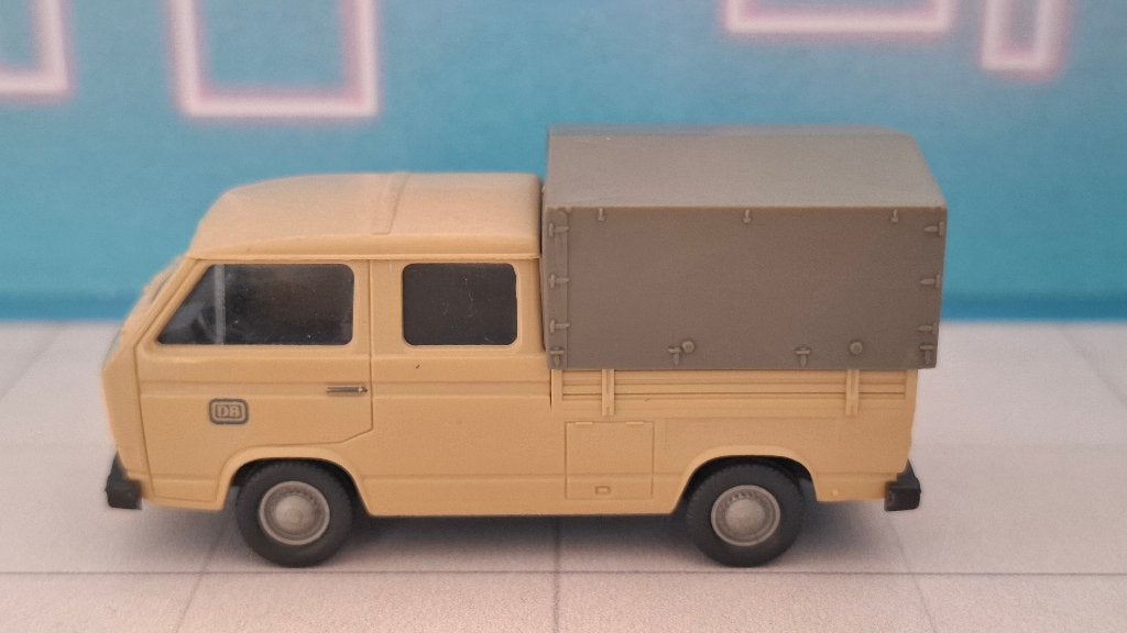 Roco 1:87 Volkswagen T3 Pick-up Dubbele Cabine DB, Ophalen of Verzenden, Gebruikt, Auto, Roco