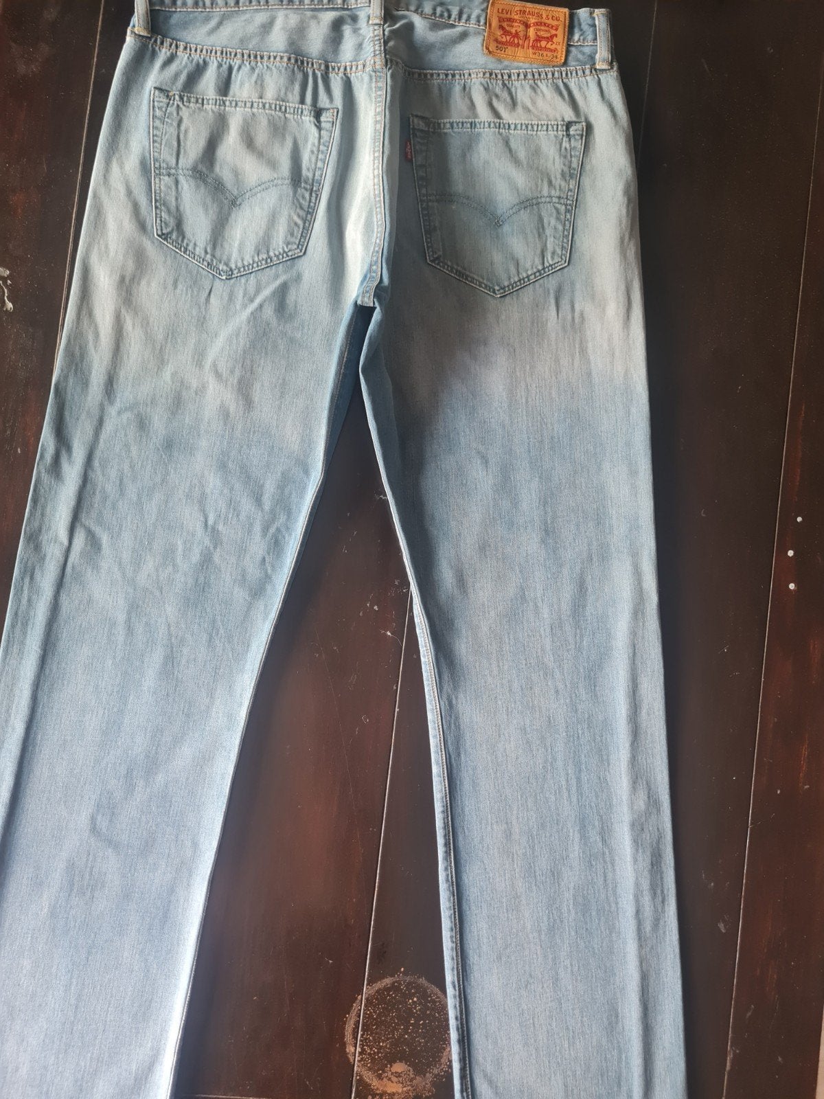 ZGAN CLASSIC LEVI STRAUSS 501 STRAIGHT FIT JEANS SIZE 36/34!, Kleding | Heren, Spijkerbroeken en Jeans, W36 - W38 (confectie 52/54)