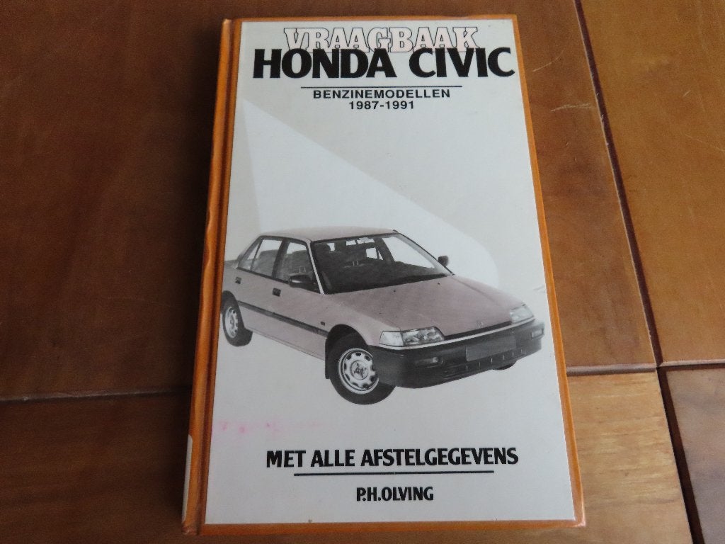 Vraagbaak Honda Civic 1987 - 1991, mooie staat!, Ophalen of Verzenden