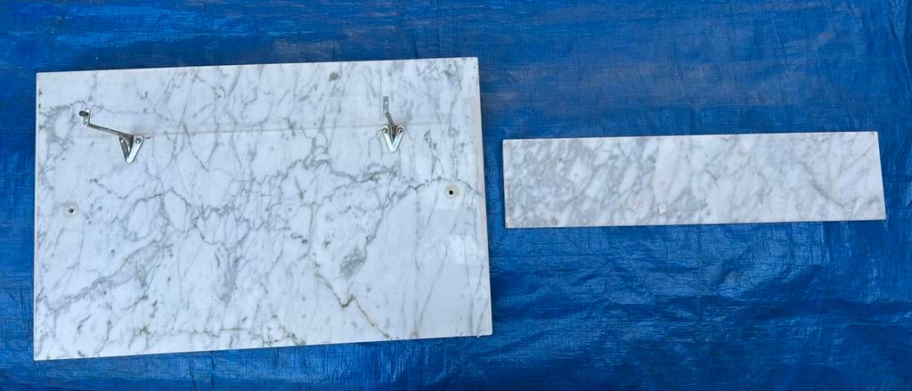 Marmere platen, Doe-het-zelf en Verbouw, Ophalen, Zo goed als nieuw, Minder dan 5 m², Zeil