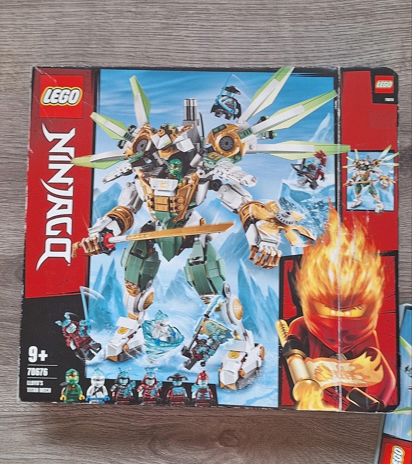 Lego Ninjago lloyd's Titan Mech, Ophalen of Verzenden, Gebruikt