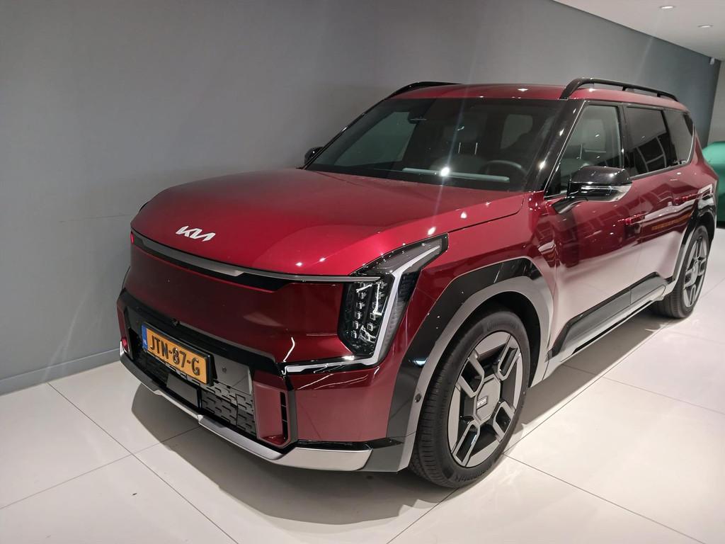 Kia Ev9 99,8kWh 384pk AWD Dual Motor GT-Line, Automaat, 12 maanden, Zwart, Kia Top Selectie