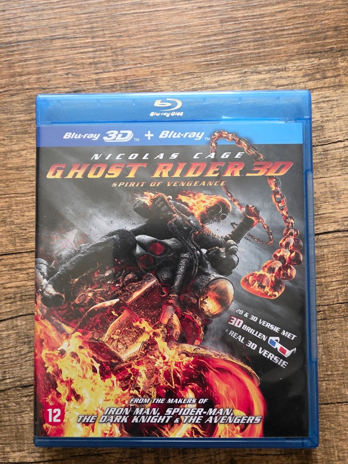 Ghost Rider 3D: Spirit of Vengeance Blu-ray, Engels, Nederlands, Film, Actie