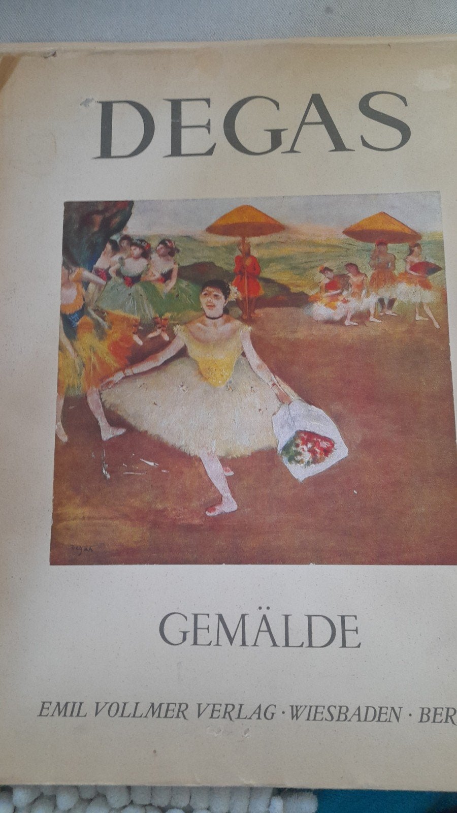 Kunstmap Degas, Ophalen