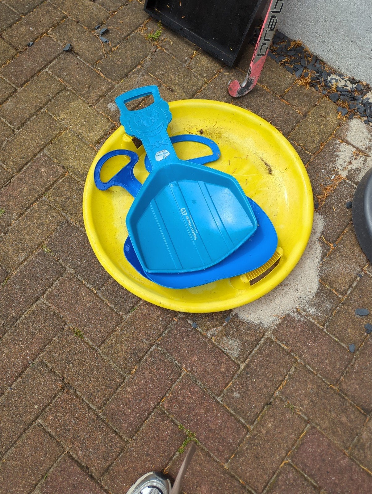 sneeuwglijders, Ophalen, Gebruikt