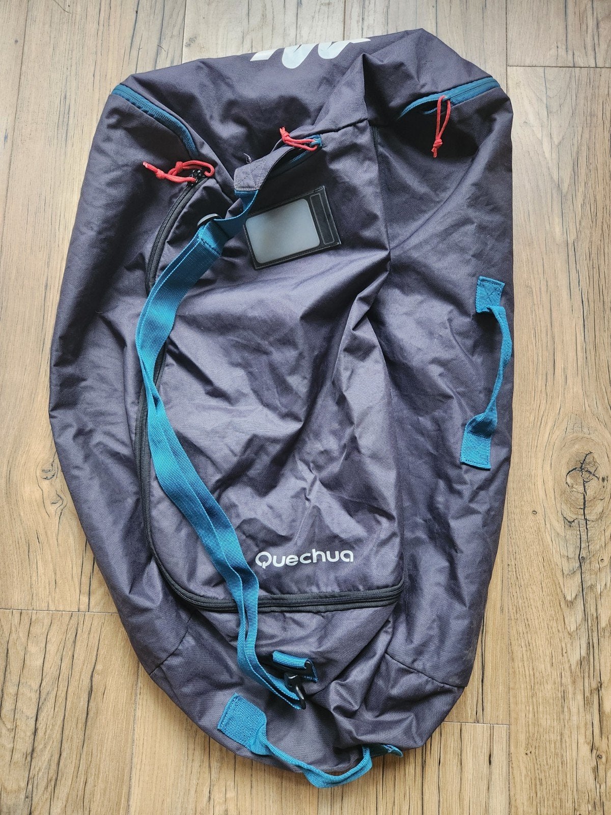 Flightbag / transporthoes 40 tot 90 liter Quechua, Ophalen of Verzenden, Gebruikt