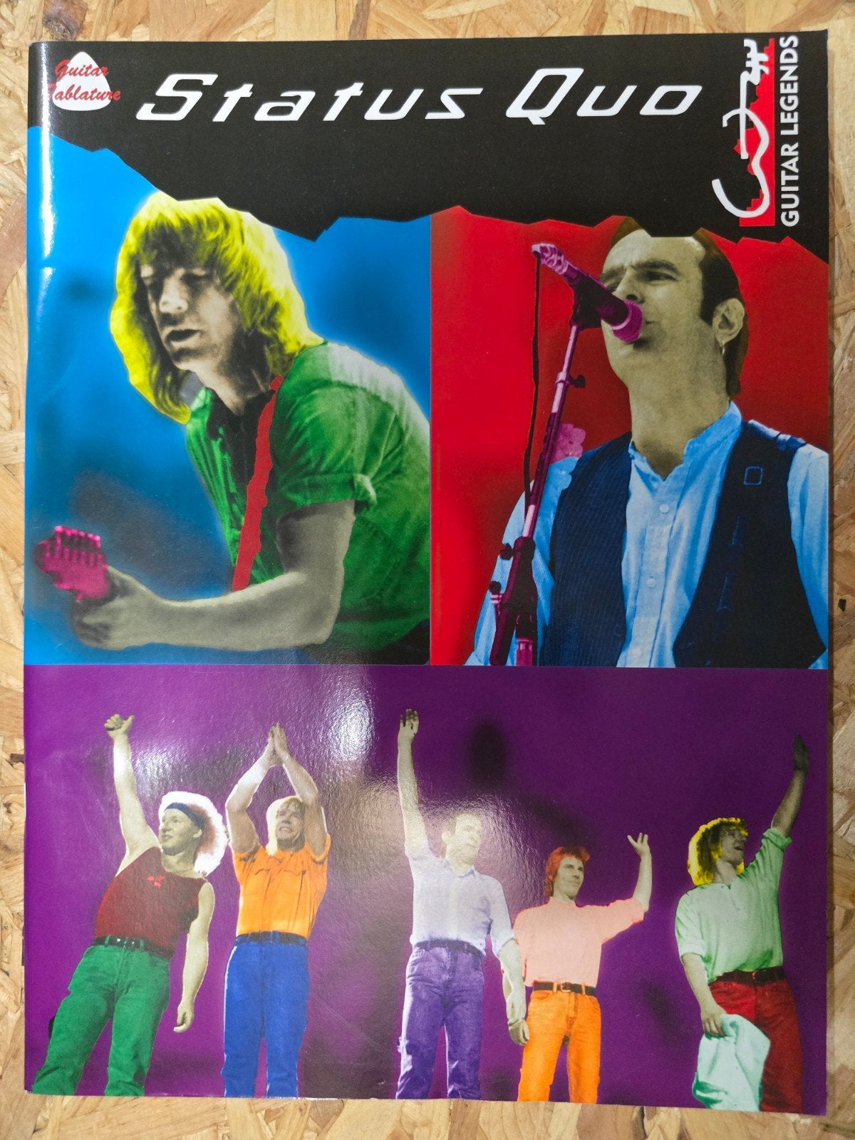 Status Quo Gitaar Tablatuur Boek - Gitaar Legends, Boeken, Ophalen of Verzenden, Zo goed als nieuw, Artiest, Status Quo