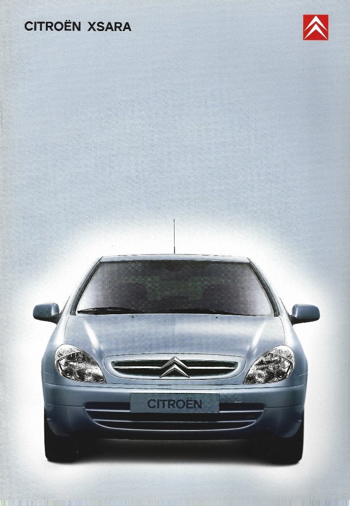 Brochure Citroen Xsara Oktober 2000, Ophalen of Verzenden, Gelezen, Citroën