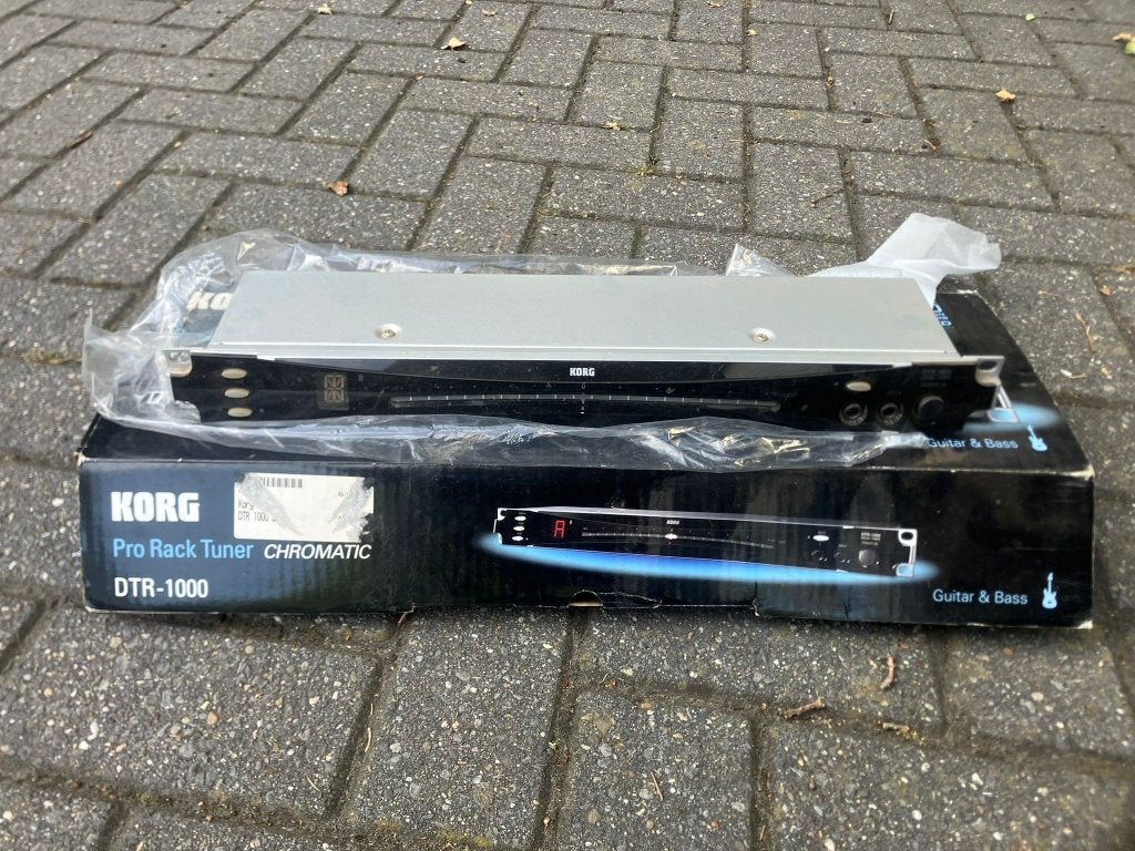 Korg DTR-1000 Racktuner, Ophalen, Zo goed als nieuw