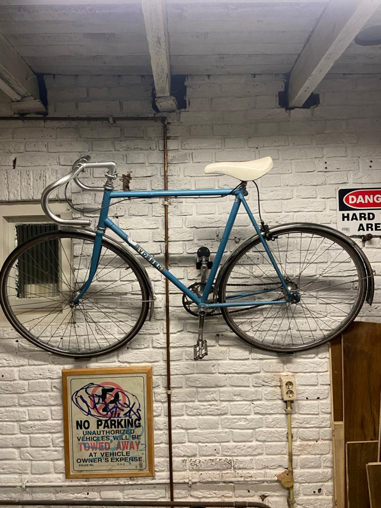 Heren fiets racefiets - Blauw, Heren, Overige merken, Gebruikt, Staal, Ophalen of Verzenden
