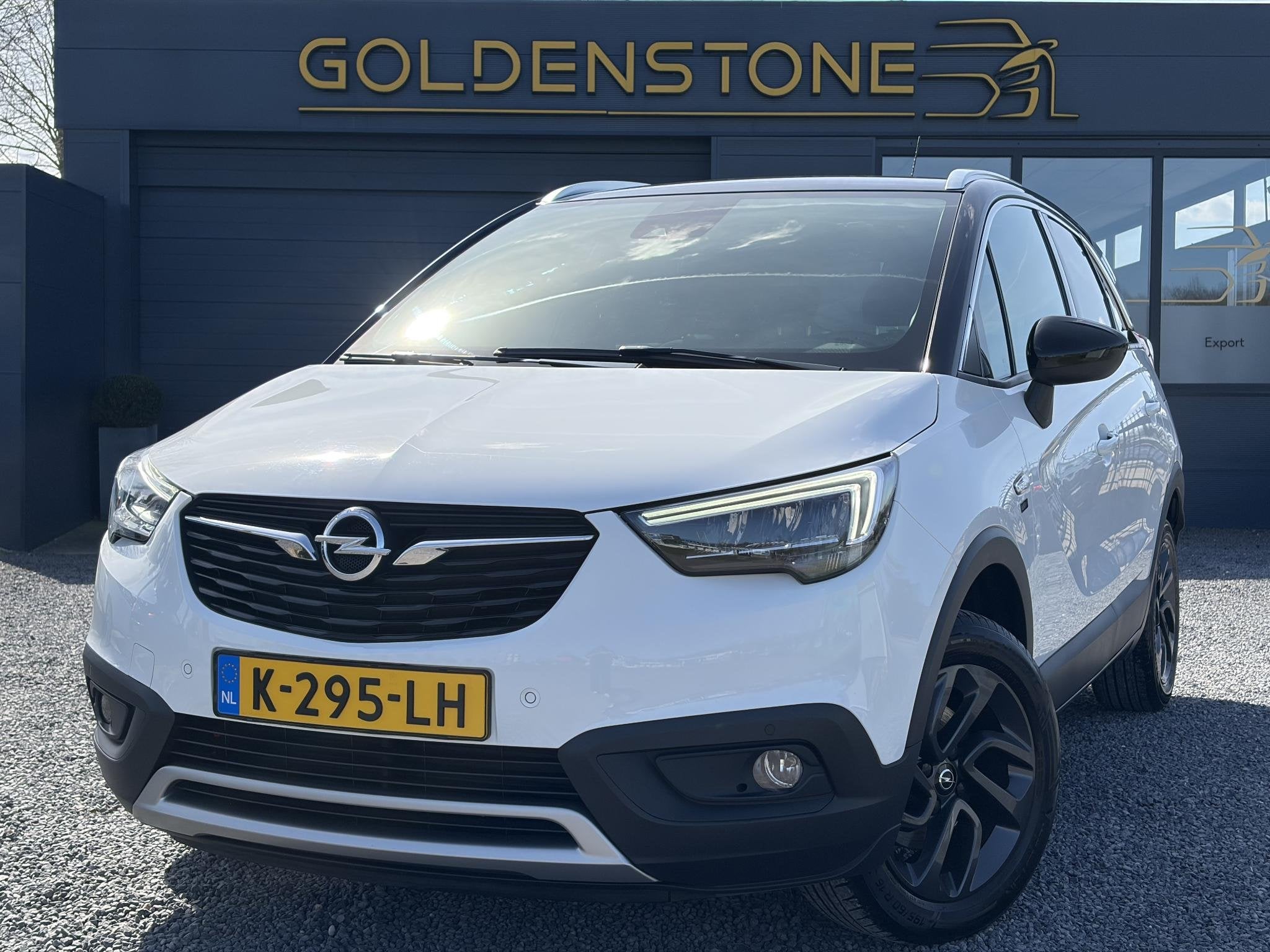 Opel Crossland X 1.2 Turbo Edition 2020 110pkDealer Onderhou, Auto's, Gebruikt, 1199 cc, Wit, Origineel Nederlands