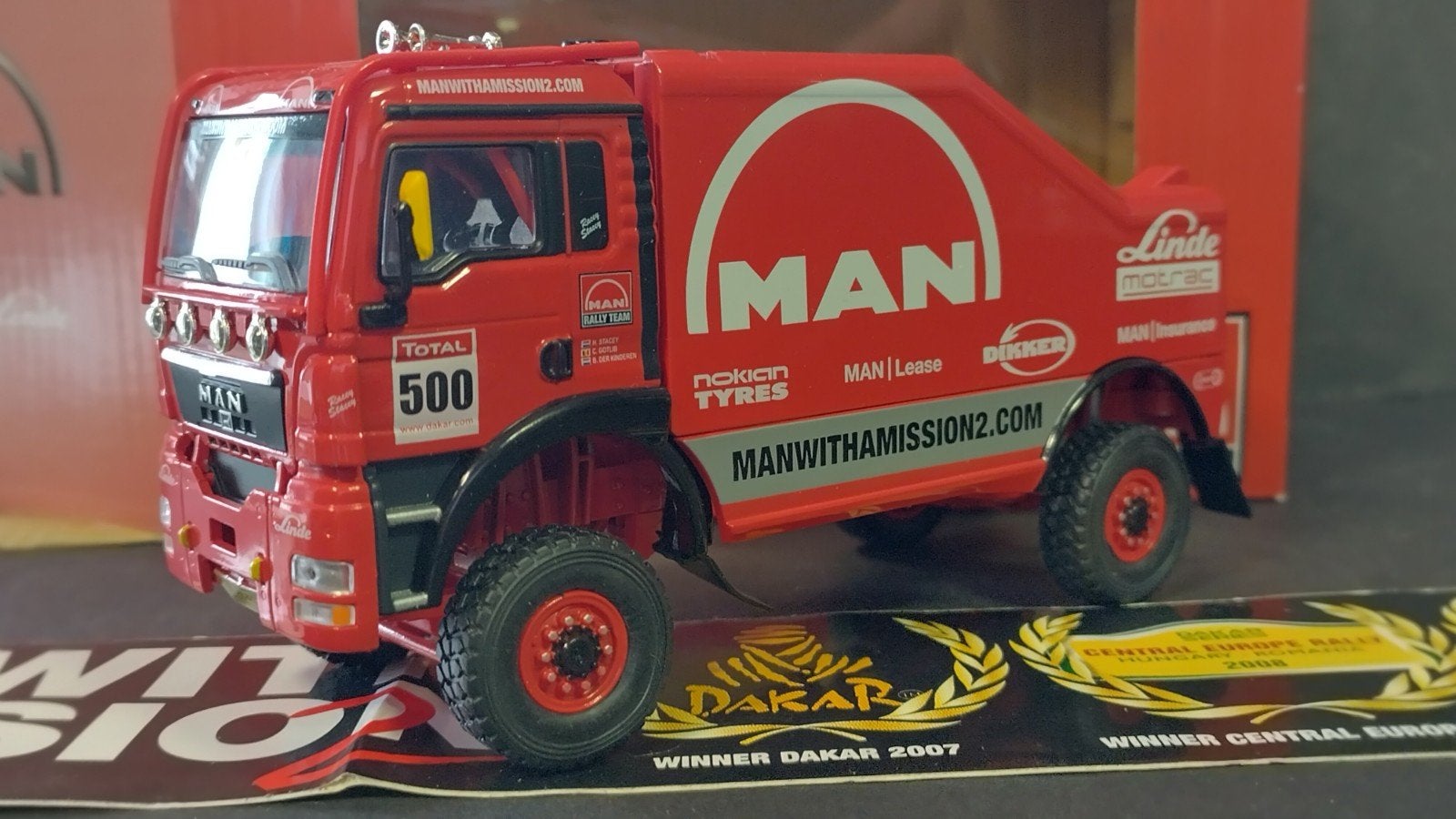 Man Rally Truck Dakar Rally 2009 Team Stacey 1:43 Pol, Overige merken, Verzenden, ., Nieuw