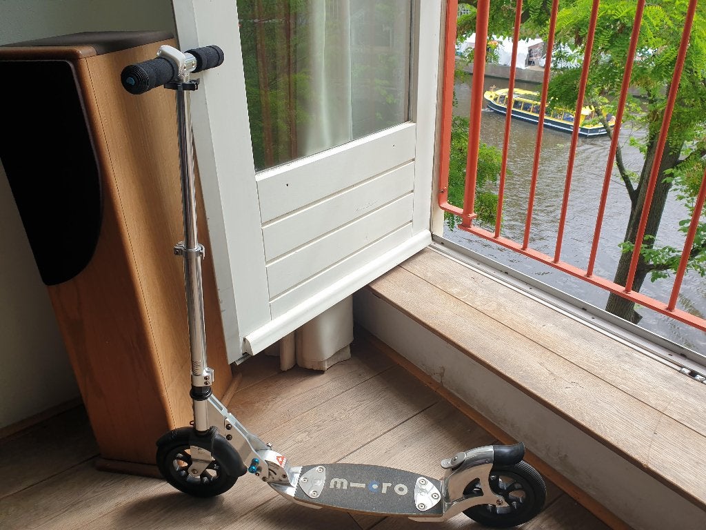 opvouwbare micro step COMPACT EN COMFORTABEL, Fietsen en Brommers, Ophalen of Verzenden, Zo goed als nieuw, Gewone step, Micro