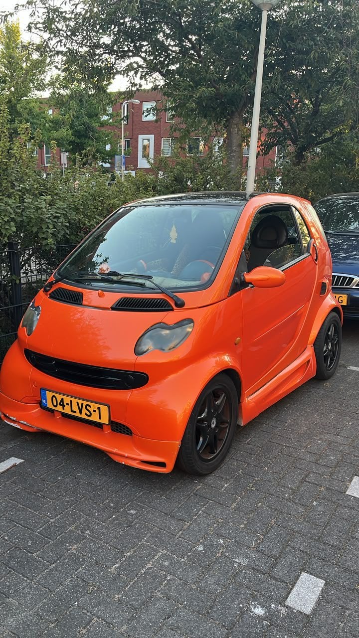 MCC Smart 0.8 CDI 30KW 2002 Wit, Automaat, Achterwielaandrijving, Overige bekleding, Wit