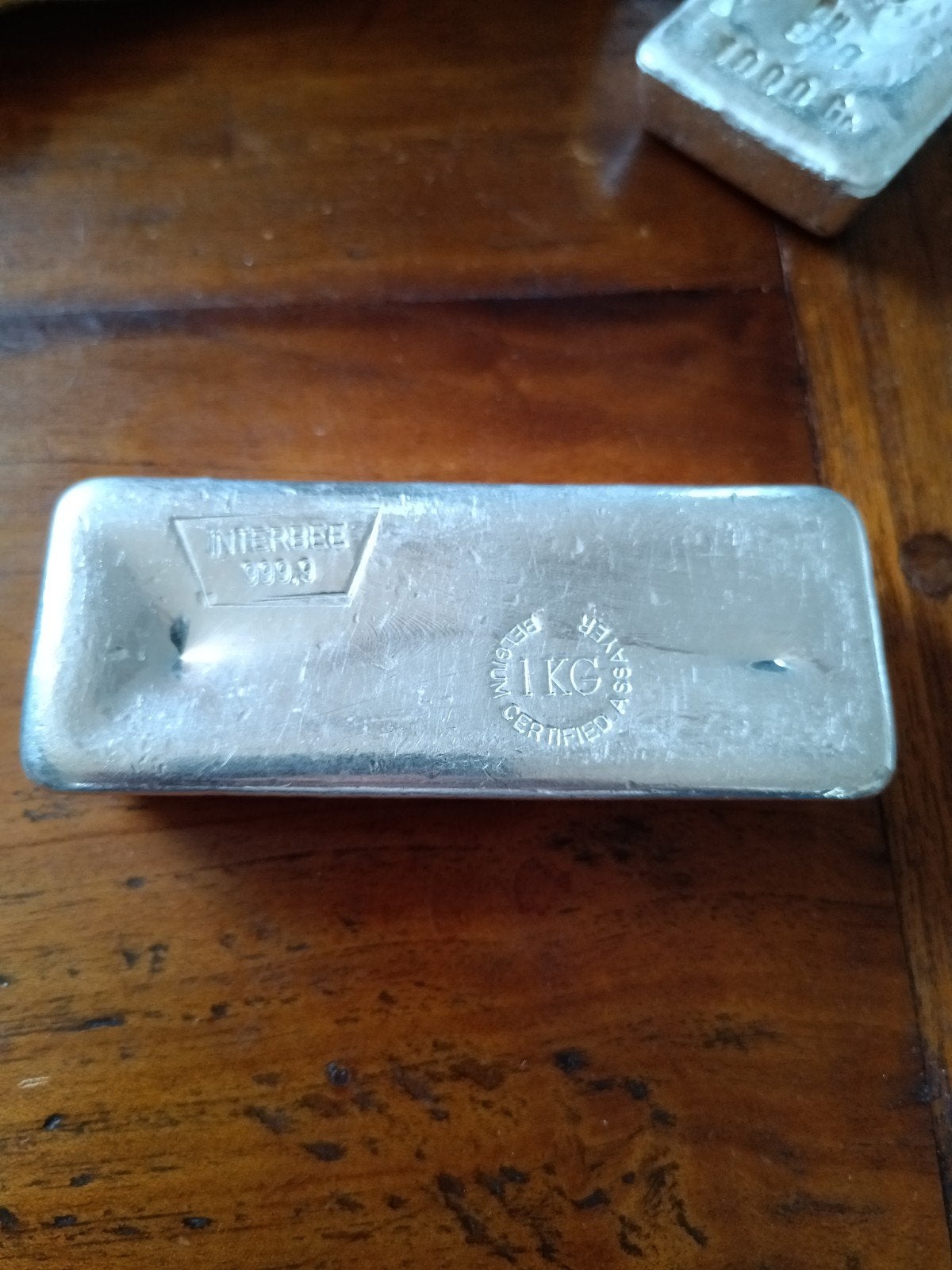 1 KG Zilverbaar INTERBEE 999.9 Fijn Zilver, Ophalen of Verzenden