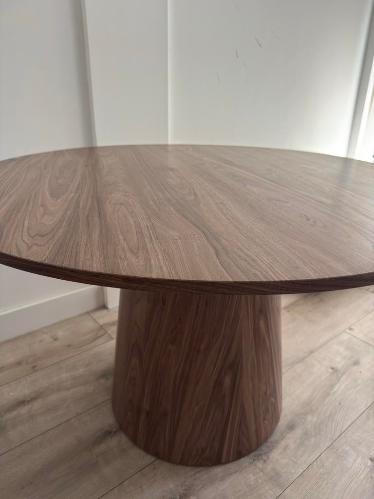 Ronde Eet tafel Mikeisha 120cm, Huis en Inrichting, Tafels | Eettafels, Ophalen, Gebruikt, 100 tot 150 cm, Rond