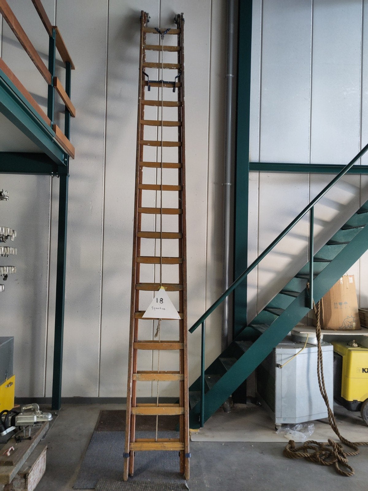 Klassieke schilder ladders, Ophalen, Gebruikt, Ladder, Opvouwbaar of Inschuifbaar