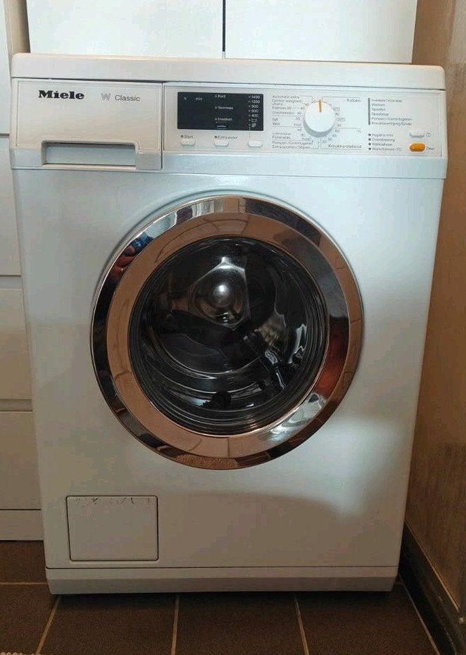 Miele WDA110 Wasmachine - Voorlader, Ophalen, Gebruikt, Voorlader, Kort programma