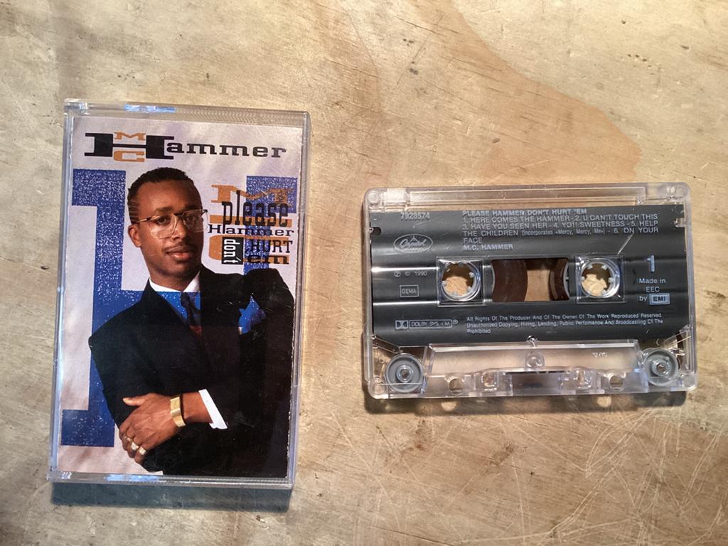 MC HAMMER Please Hammer don’t hurt ‘em, Ophalen of Verzenden, Zo goed als nieuw, 1 bandje