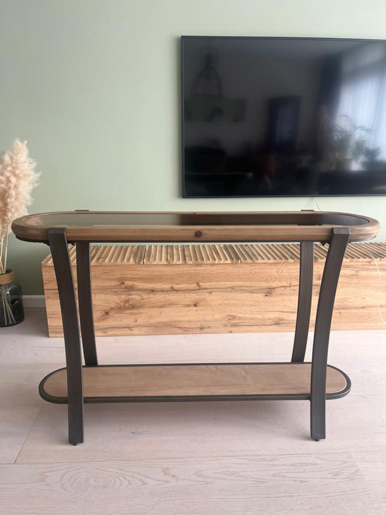 Sidetable van PMTD, Ophalen, 100 tot 150 cm, Zo goed als nieuw, 25 tot 50 cm