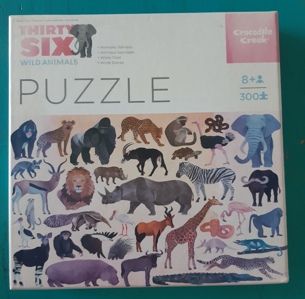 Puzzel crocodile creek 300 stukjes, Kinderen en Baby's, Ophalen, Meer dan 50 stukjes, Gebruikt, 6 jaar of ouder
