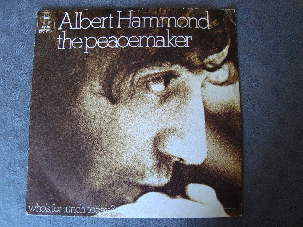 Albert hammond, the peacemaker, Cd's en Dvd's, Vinyl Singles, Ophalen of Verzenden, Zo goed als nieuw, Pop