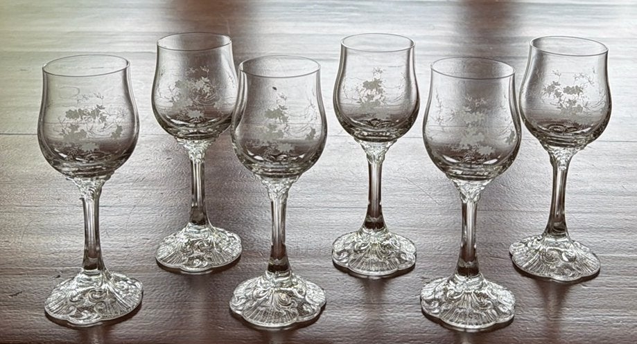 6 Rosenthal Catherine Monbijou likeurglazen, Verzamelen, Ophalen of Verzenden, Zo goed als nieuw, Overige typen