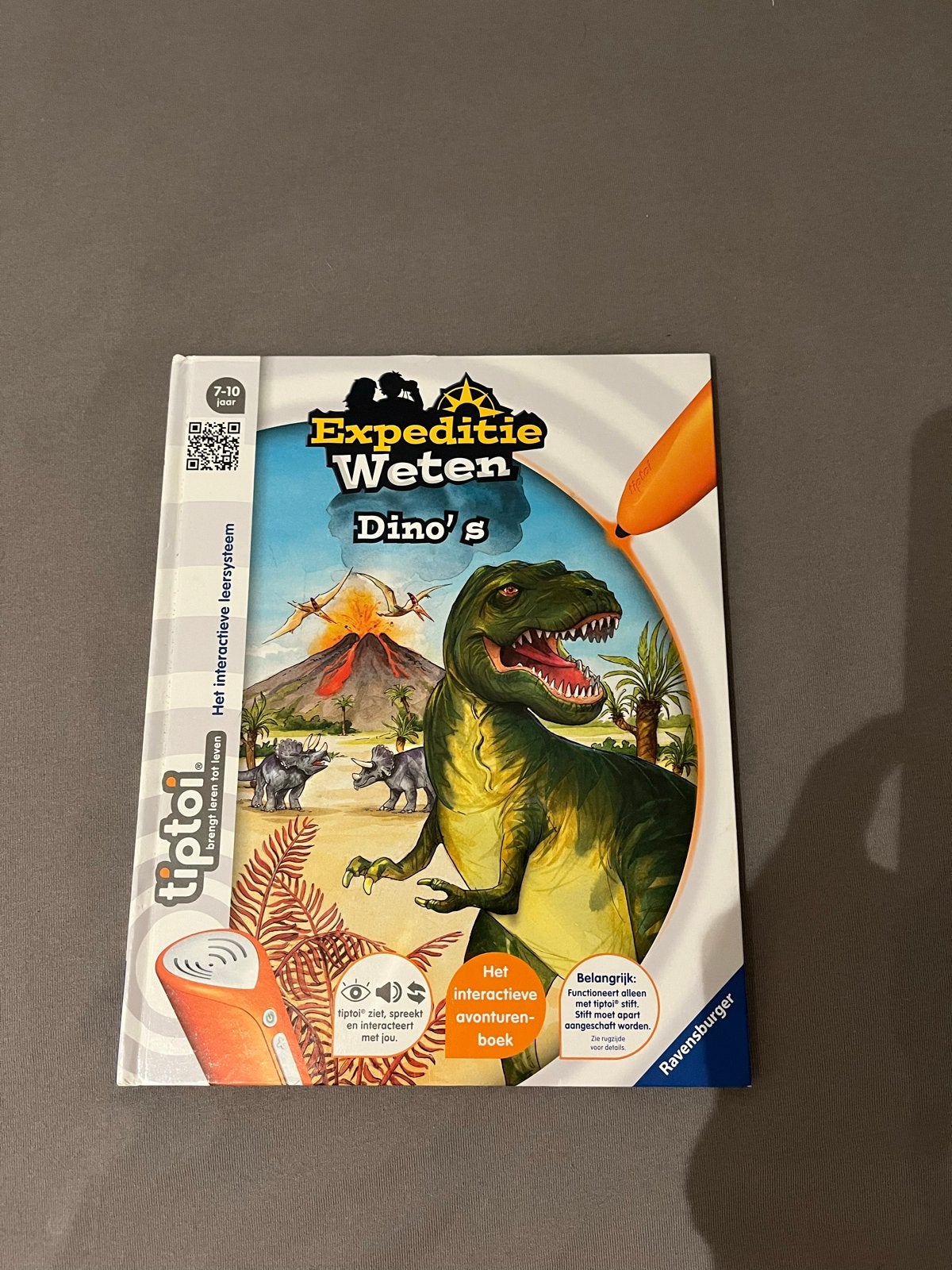 Tiptoi Expeditie Weten Dino's met tiptoi Stift en Figuur, Ophalen of Verzenden, Zo goed als nieuw, Ontdekken