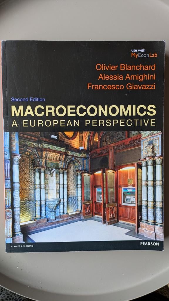 Macroeconomics: A European Perspective - Blanchard, Boeken, Studieboeken en Cursussen, Gelezen, Ophalen of Verzenden, WO, Olivier Blanchard