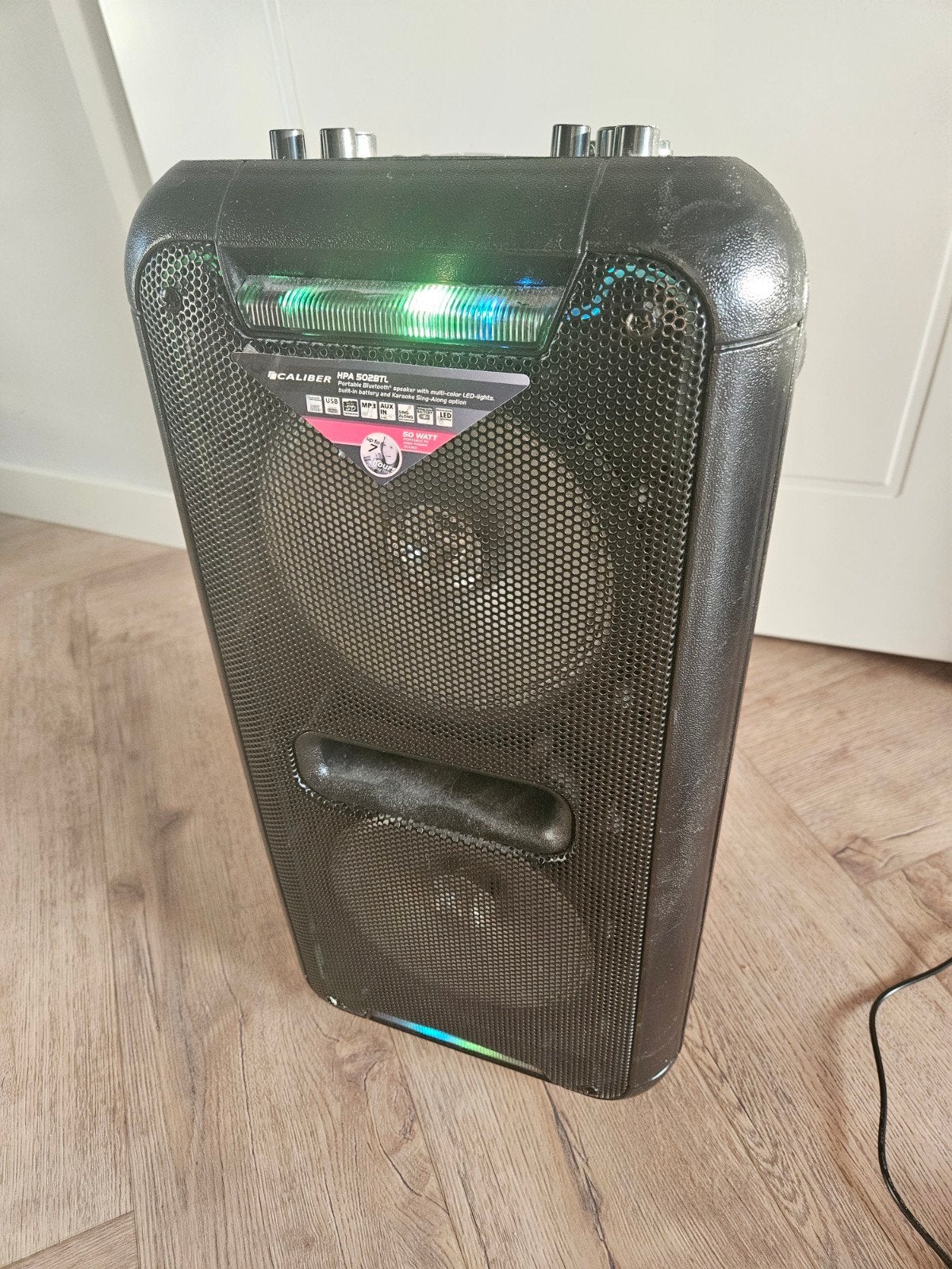 Caliber HPA 502BTL Draagbare Bluetooth Muziekbox, Ophalen of Verzenden, Gebruikt, Luidspreker(s)