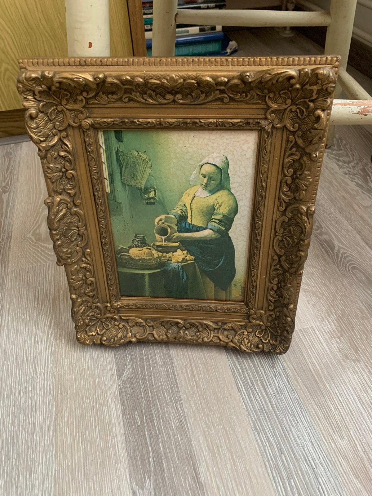 Replica houten  lijst, Ophalen