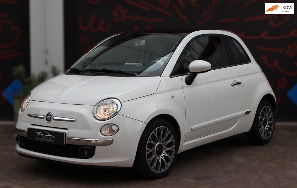 Fiat 500 1.4-16V, Auto's, Voorwielaandrijving, Gebruikt, 4 cilinders, 4 stoelen