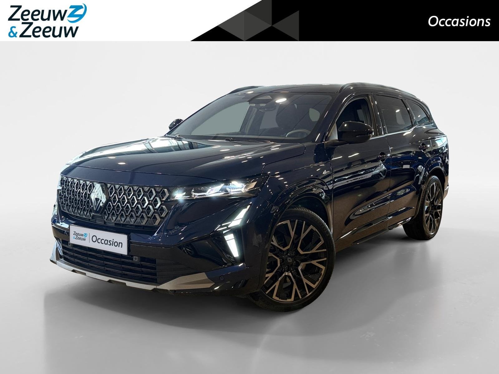 Renault Espace E-Tech full hybrid 200 esprit Alpine 7p. *Fac, Auto's, 12 maanden, Gebruikt, 1199 cc, Blauw