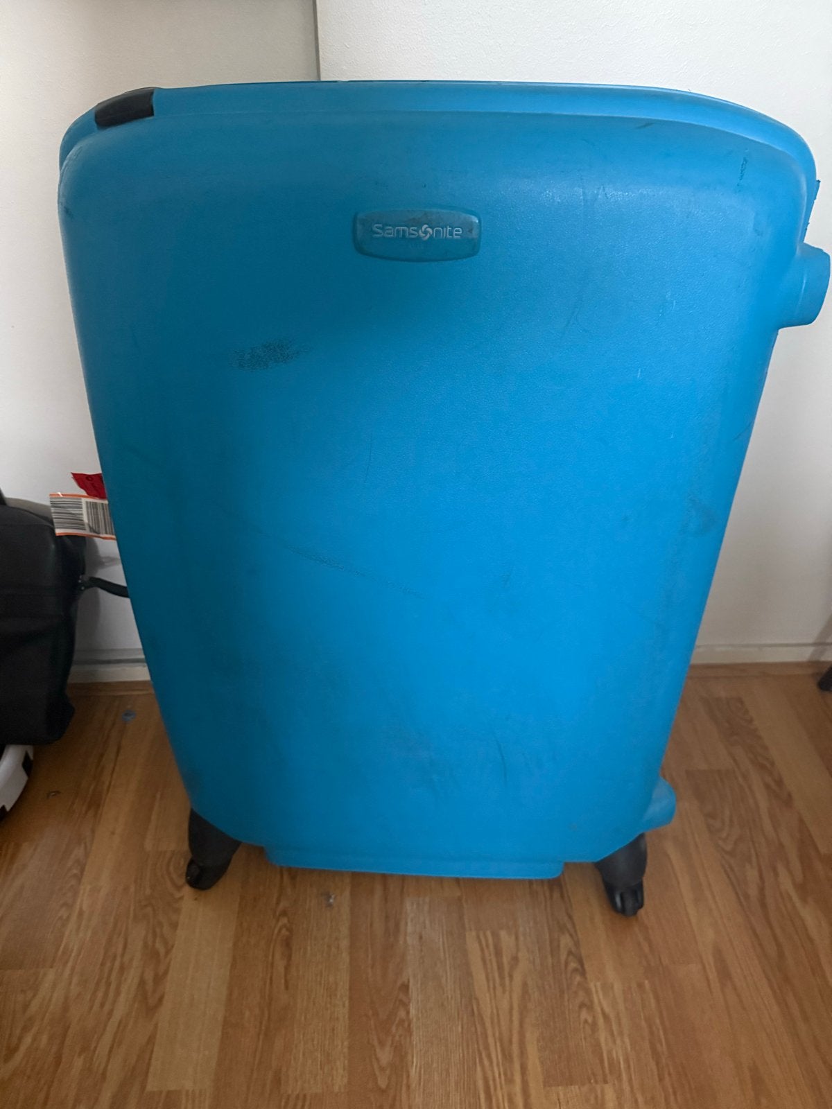 Samsonite koffer - Blauw, Ophalen, Gebruikt, Hard kunststof, Slot