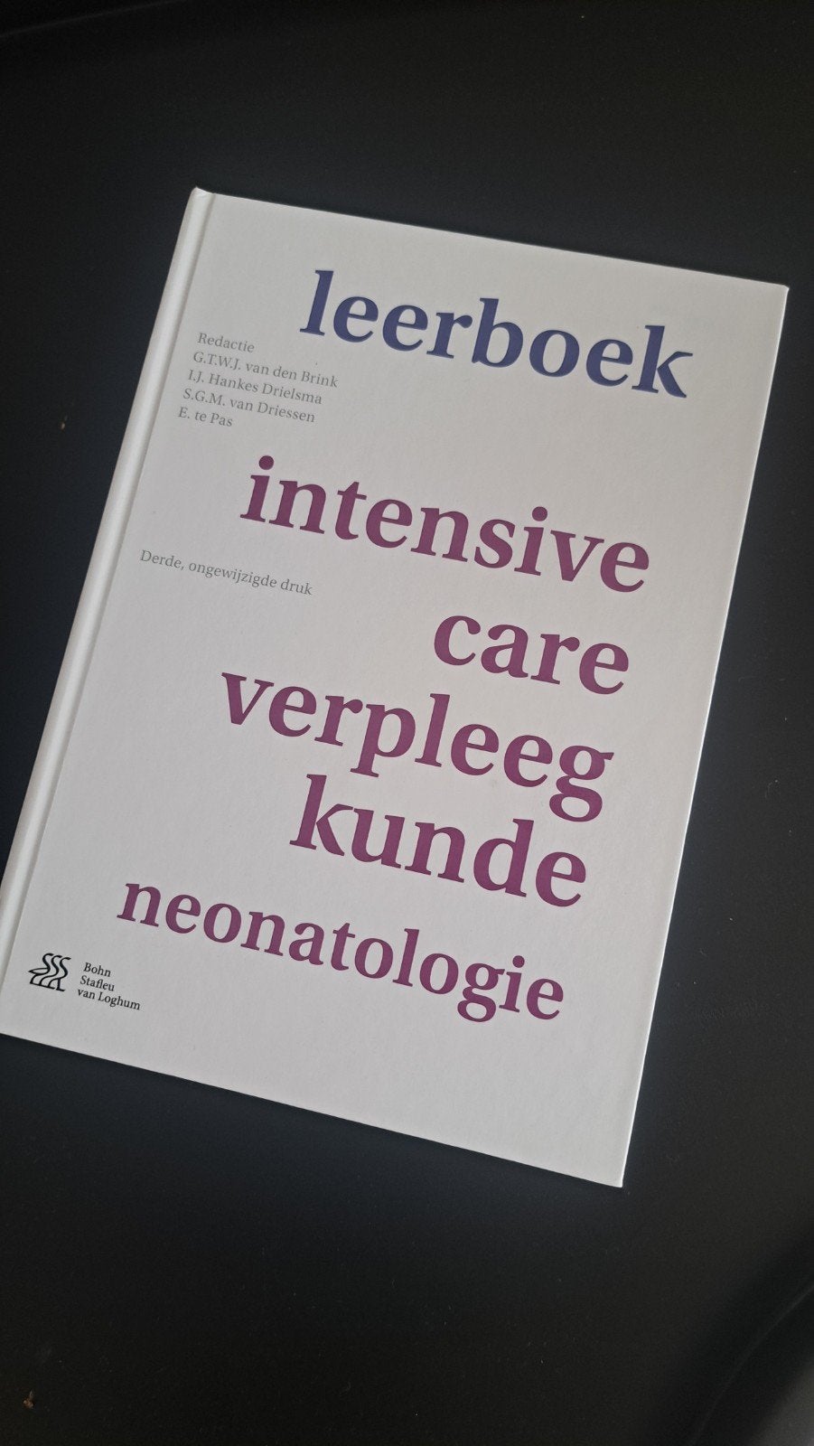 Leerboek intensive-care-verpleegkunde neonatologie, Ophalen of Verzenden, Zo goed als nieuw, Natuurwetenschap