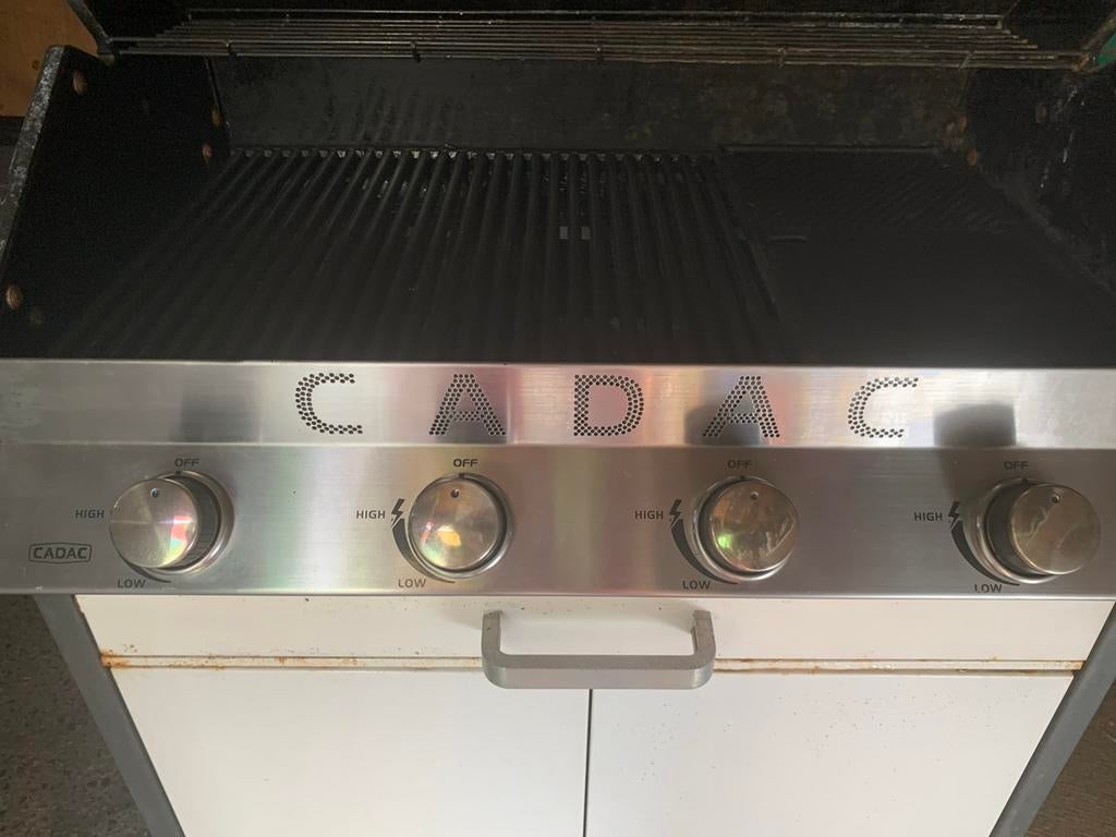 Cadac gasbarbecue met 4 branders, Ophalen of Verzenden, Gebruikt