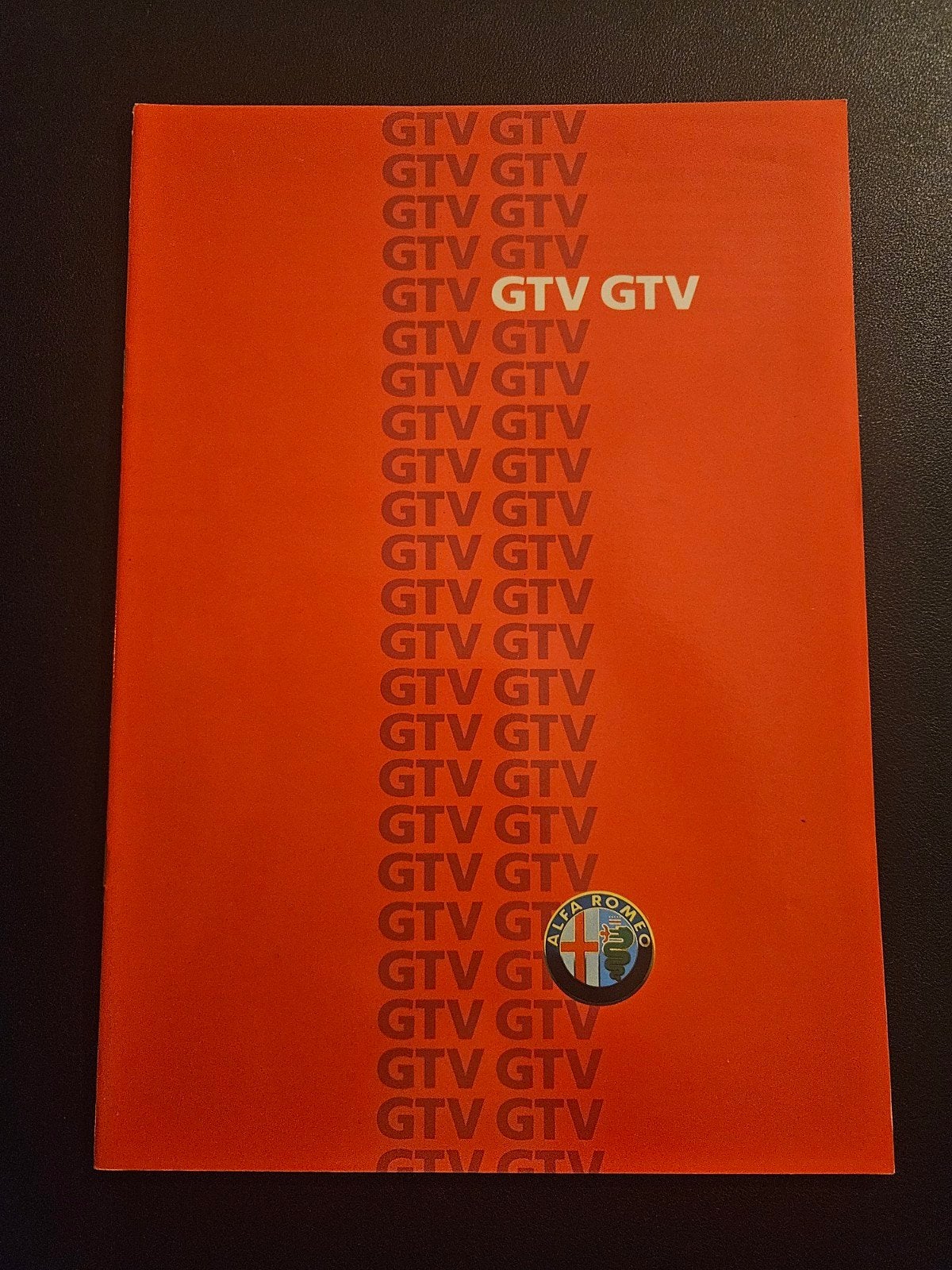 Brochure Alfa Romeo GTV 1982, Ophalen of Verzenden, Zo goed als nieuw, Alfa Romeo
