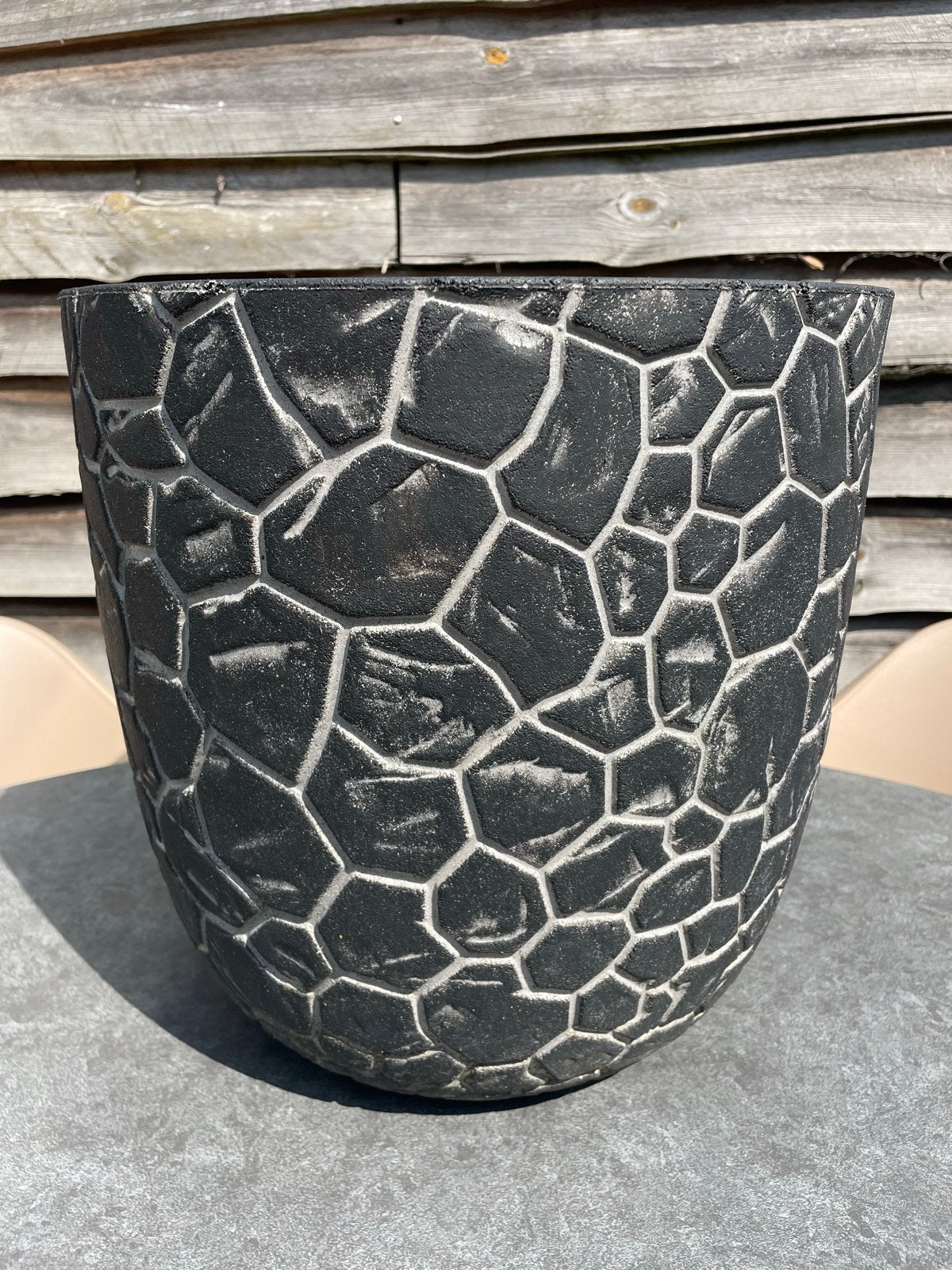 Duurzame Capi Nature Row bloempot, Kunststof, Rond, Minder dan 40 cm, Ophalen