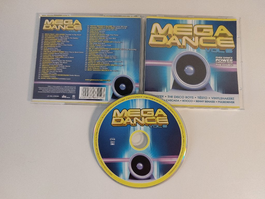 Mega dance vol 6 megamix ., Ophalen of Verzenden, Zo goed als nieuw, Dance Populair, Album