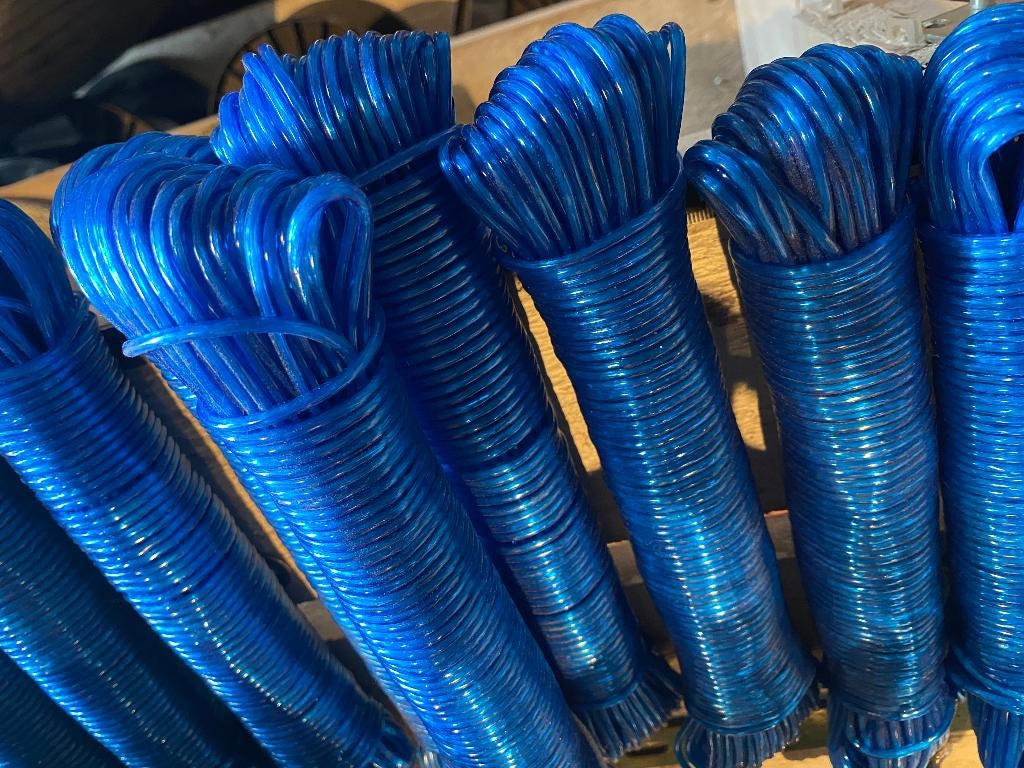 DRAAD,WASLIJNDRAAD trossen a 20mtr blauw, Ophalen, Nieuw, Overige typen