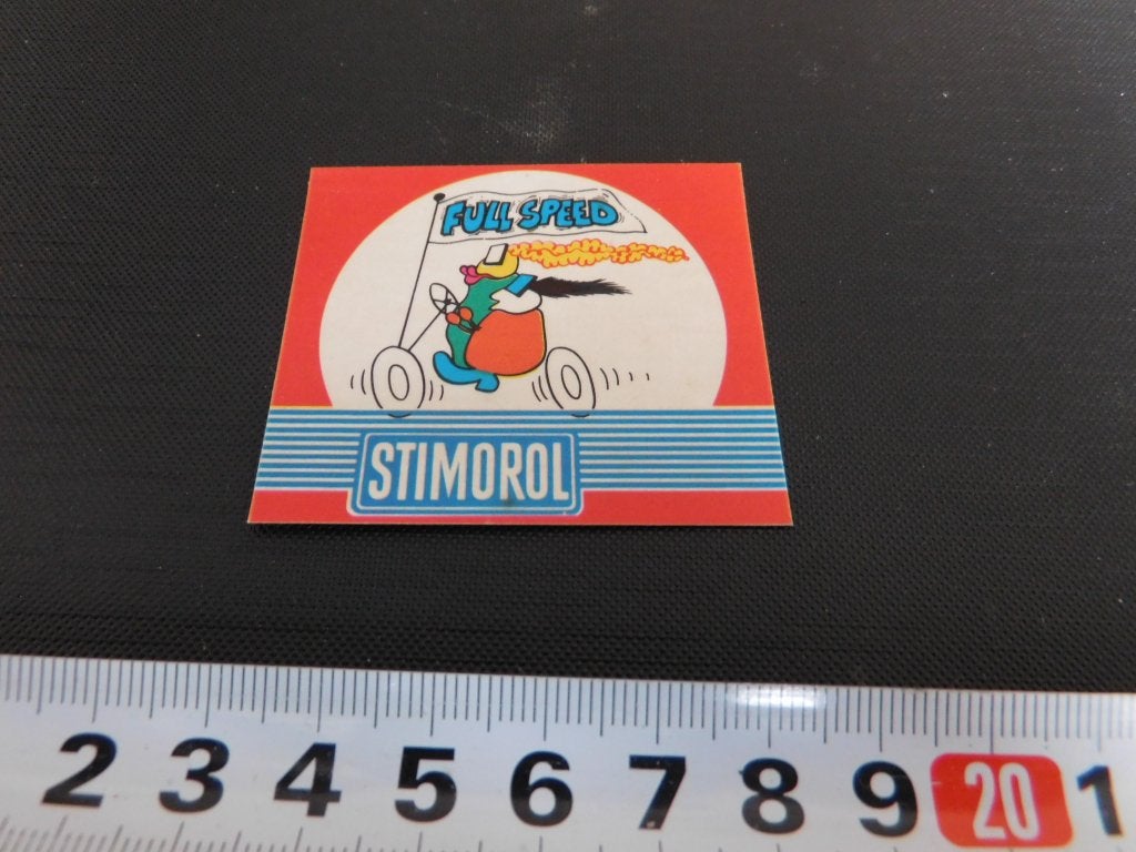 sticker Full speed  STIMOROL, Ophalen, Zo goed als nieuw