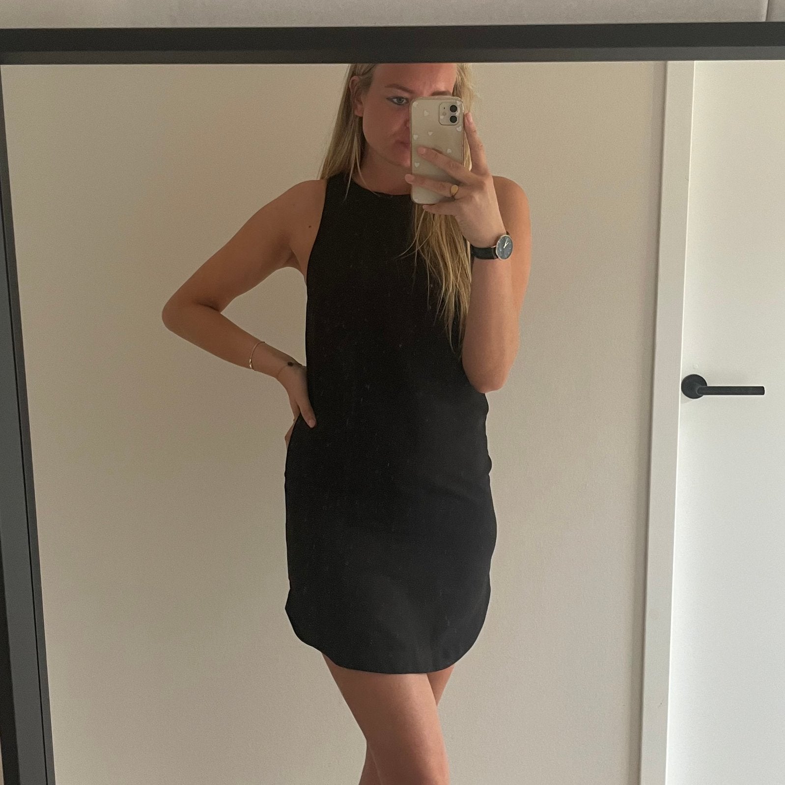 Zwarte jurk, Kleding | Dames, Zwart, Ophalen of Verzenden, Zo goed als nieuw, Maat 34 (XS) of kleiner