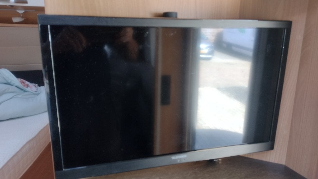 caravan tv, Gebruikt, 50 Hz, LCD, 40 tot 60 cm