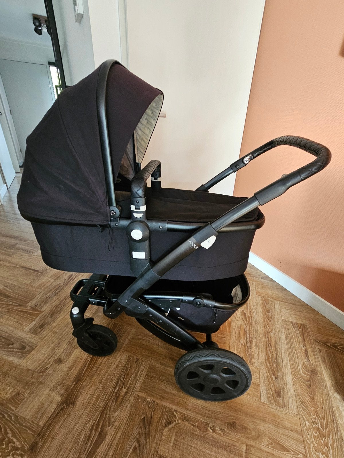 Joolz Geo 2 kinderwagen zwart - complete set met accessoires, Kinderen en Baby's, Ophalen, Gebruikt, Overige merken